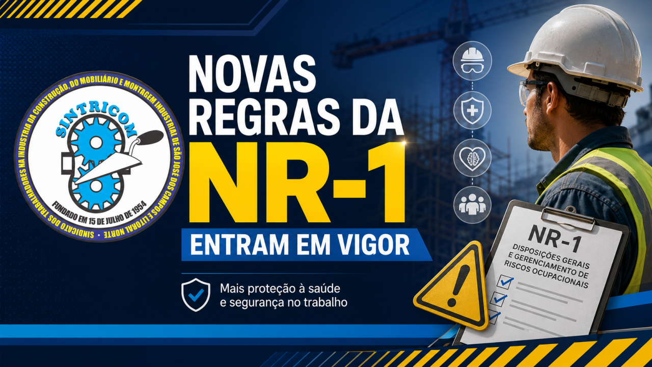 Novas regras da NR-1 reforçam a proteção à saúde e segurança dos trabalhadores