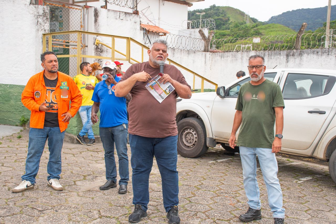 Sintricom realizam atos unificados no Litoral Norte em defesa da democracia e dos direitos dos trabalhadores