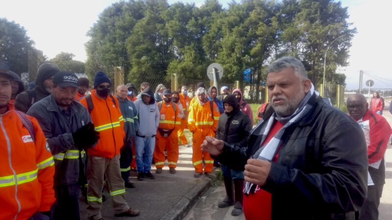 Trabalhadores da Niplan na obra da Dutovia aprovam pauta de reivindicações