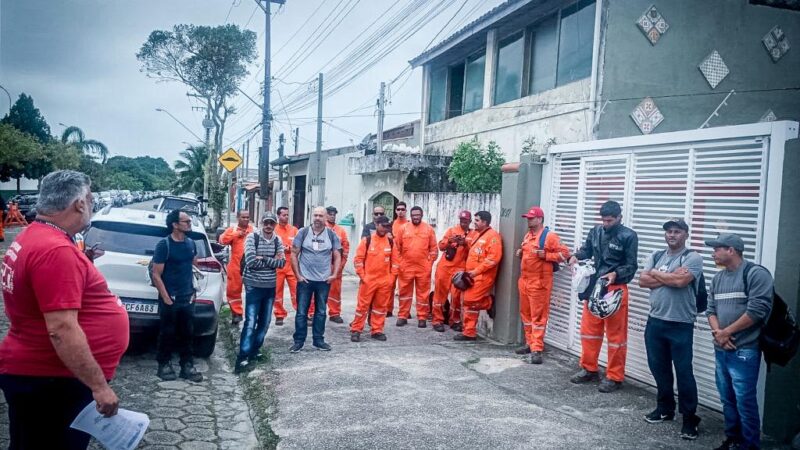 Em assembleia, trabalhadores da Infracon Rio, no Tebar, aprovam acordo para assinatura de acordo coletivo