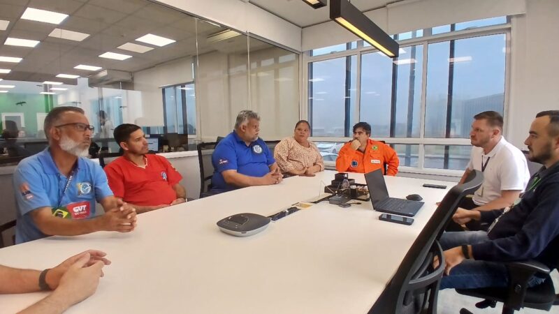 Reunião em Caraguatatuba avança na criação de estacionamento e área sindical na UTGCA